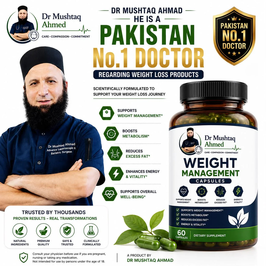 Weight Management Capsules By Doc Mushtaq