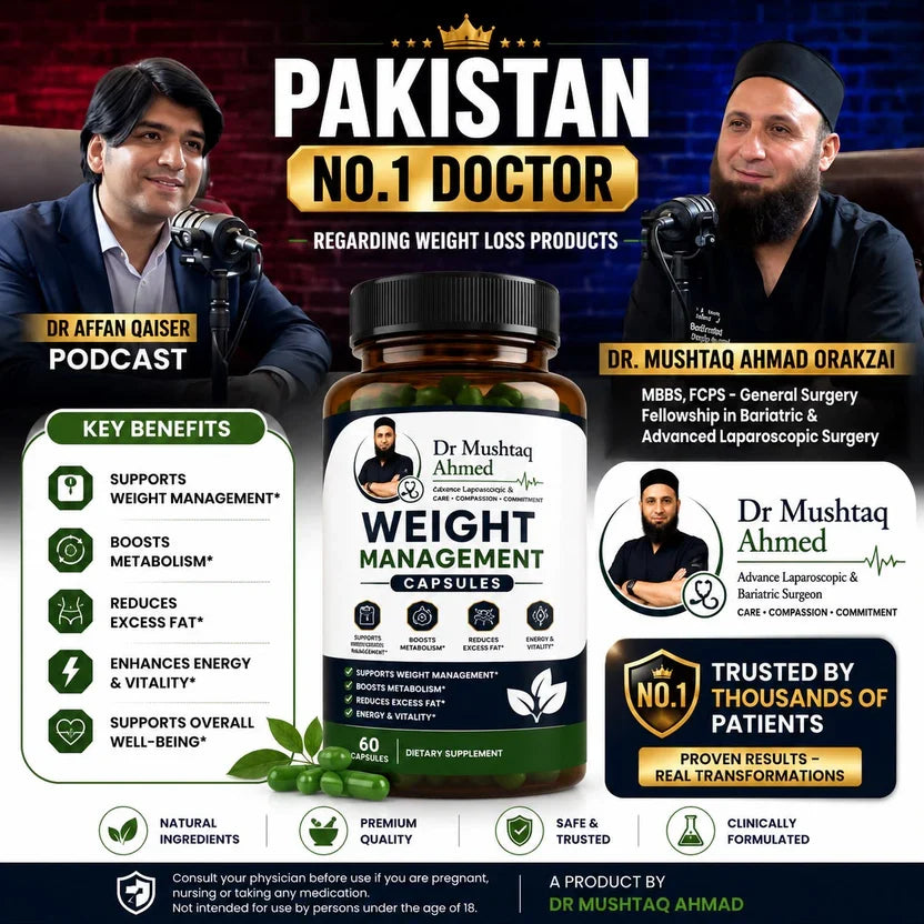 Weight Management Capsules By Doc Mushtaq
